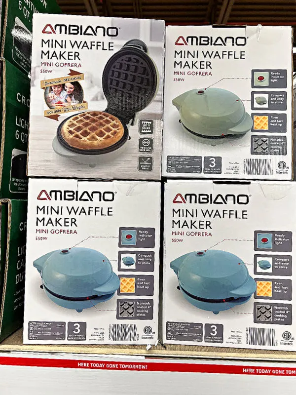 mini waffle maker at aldi