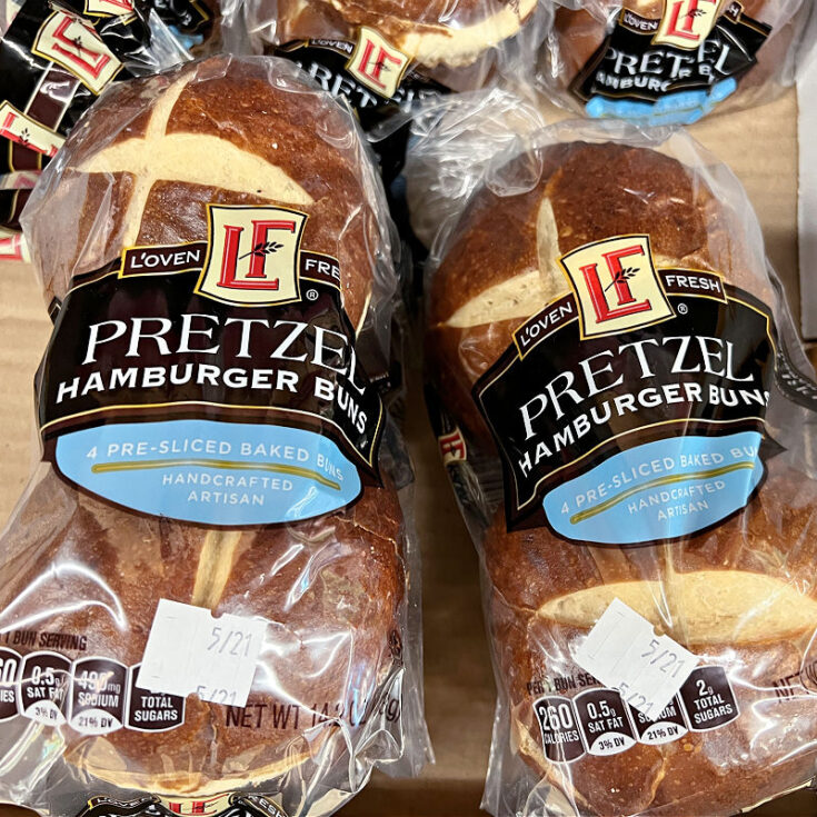 ALDI Finds week of 5/18/22 Pretzel buns & plant based dumplings