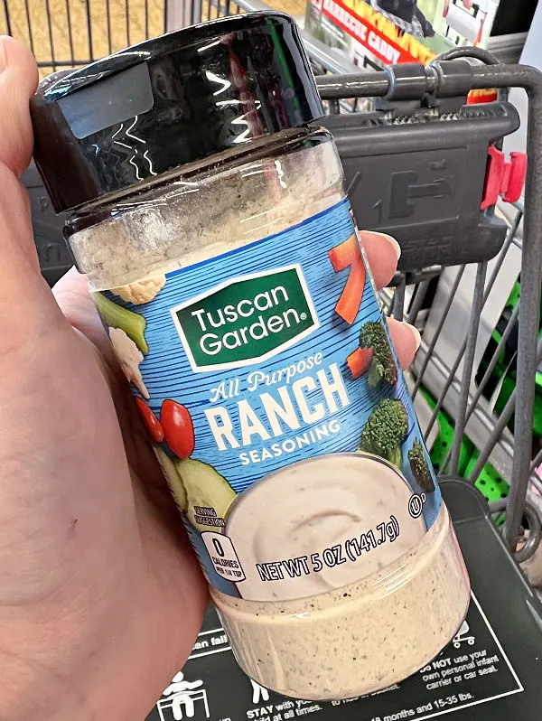 ranch seasoning container