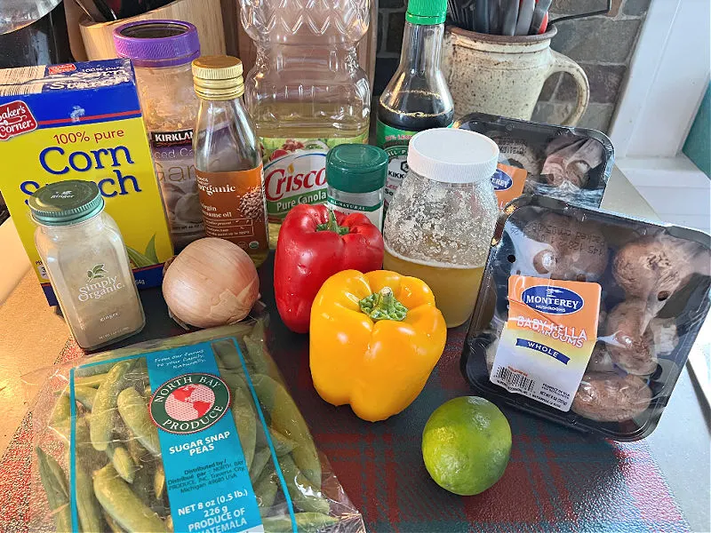 vegetarian stir fry ingredients