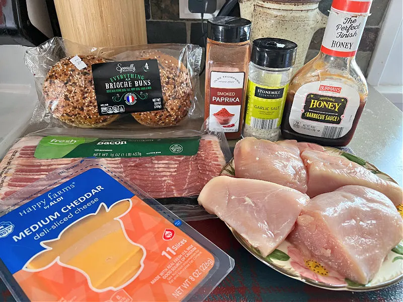 bbq bacon chicken sandwiches ingredients