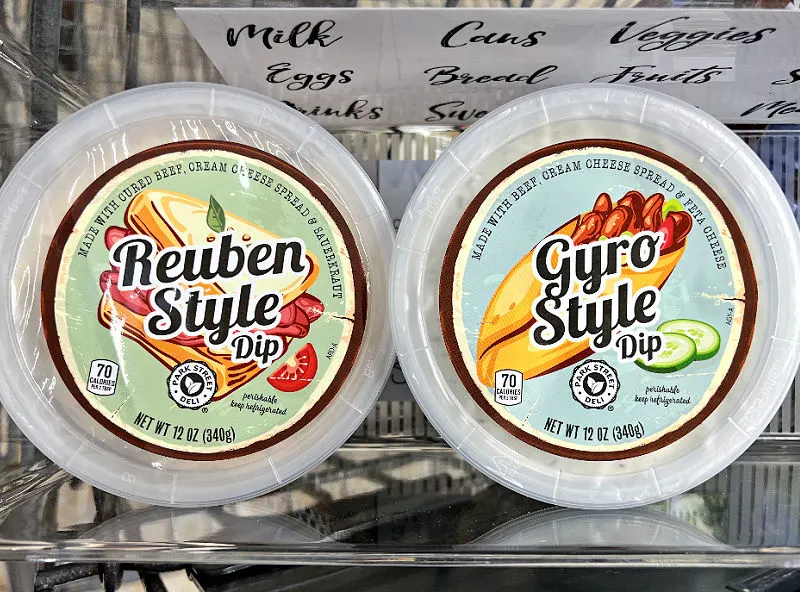 gyros and reuben dip at aldi