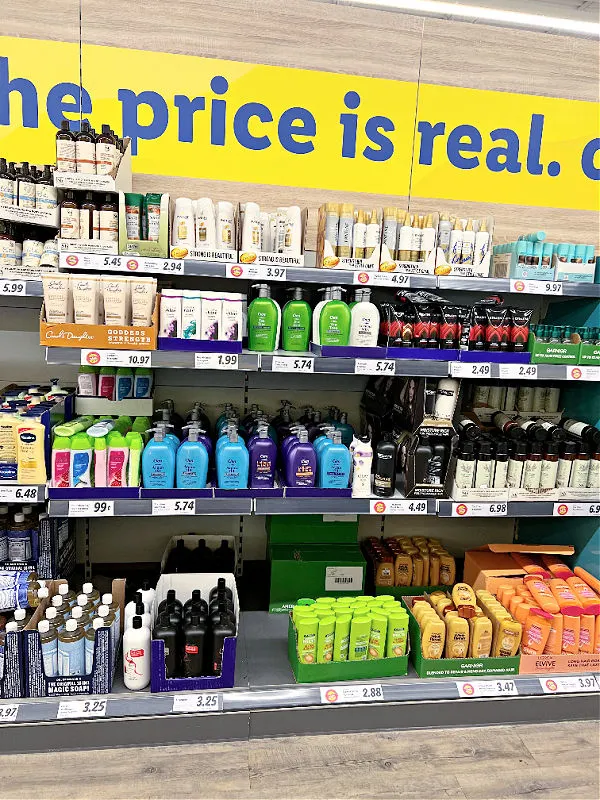 hair products at lidl