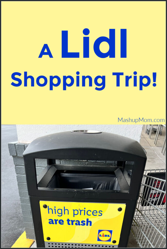 a shopping trip at lidl