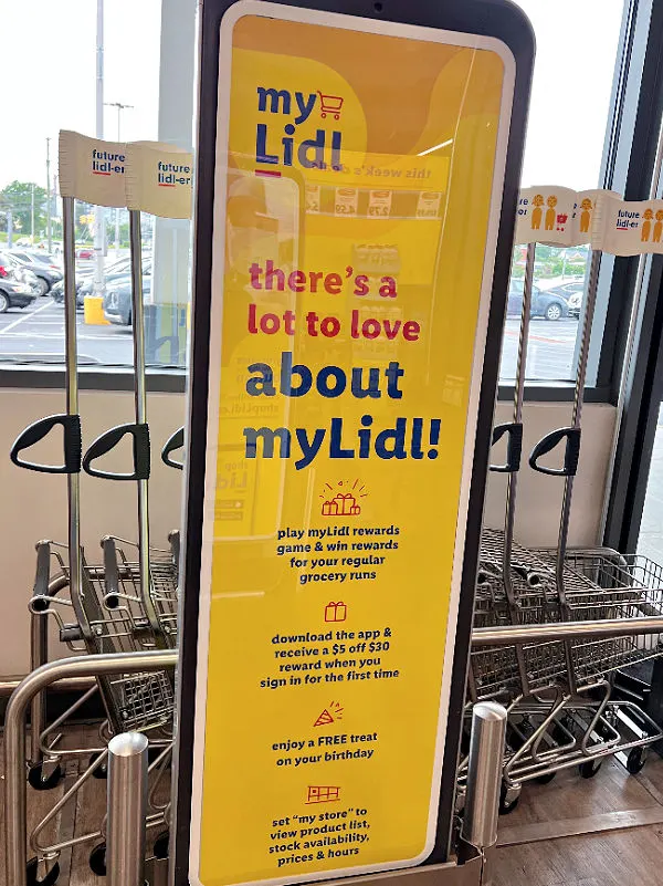 Use the MyLidl app