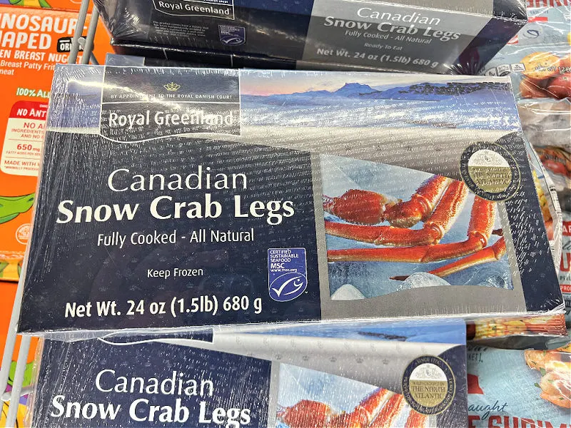 whole snow crab legs at aldi