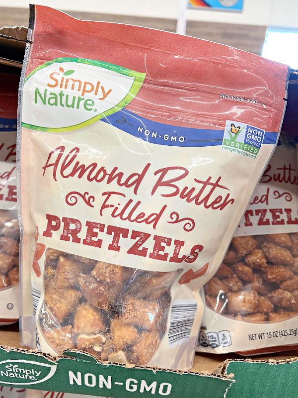 almond butter pretzels