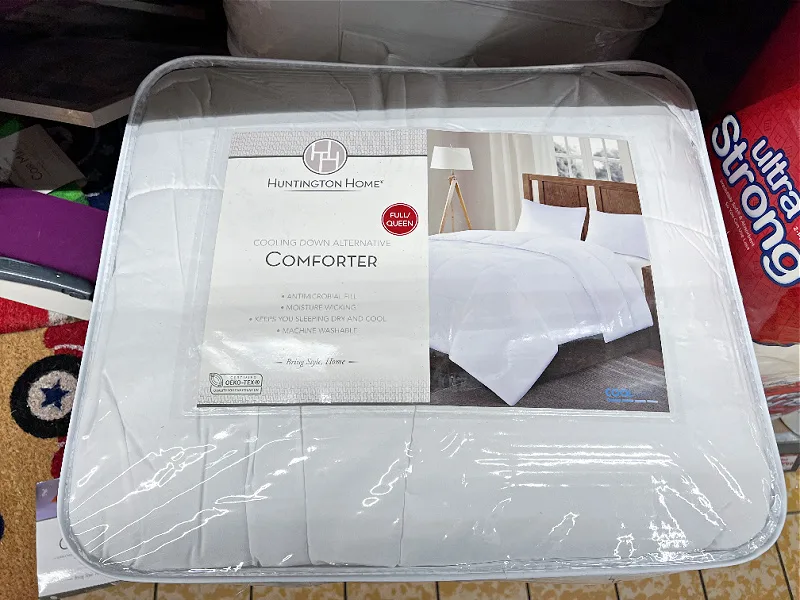 cooling down alternative comforter at aldi