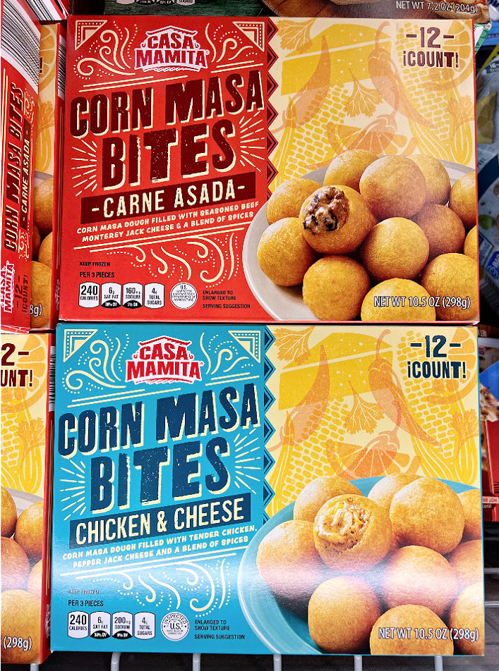 corn masa bites