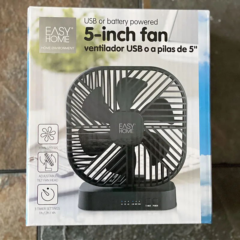 easy home 5" fan