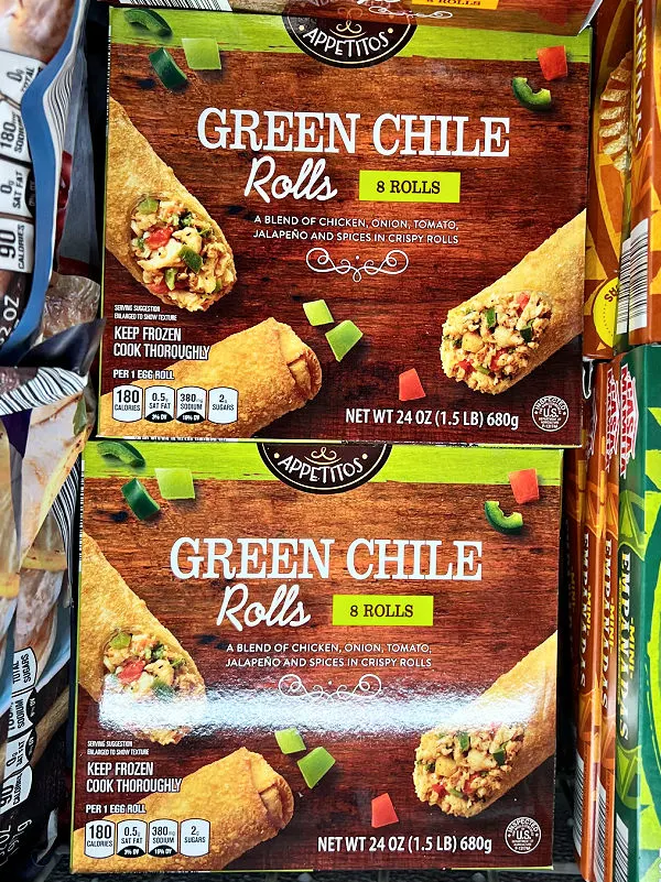 green chile rolls