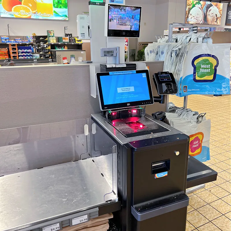 Walmat self checkout theft