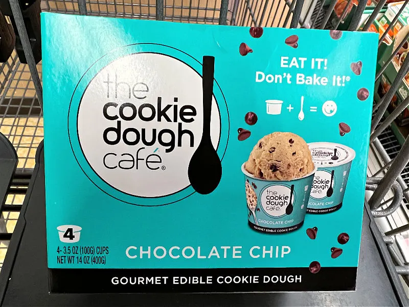 edible chocolate chip cookie dough