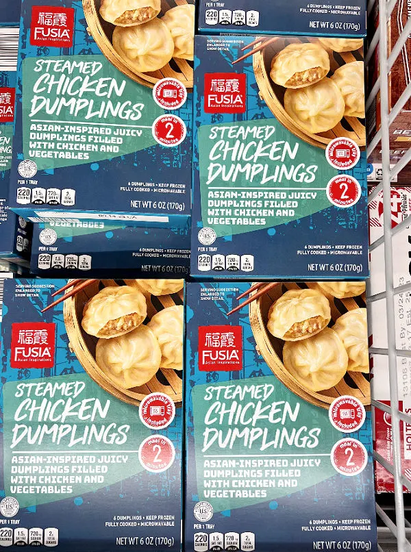 chicken dumplings at aldi