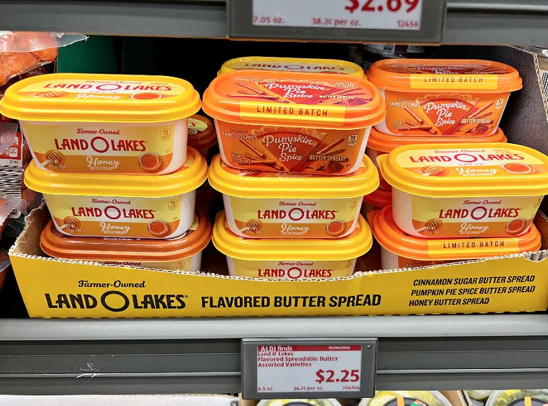 land 'o lakes flavored butter spread