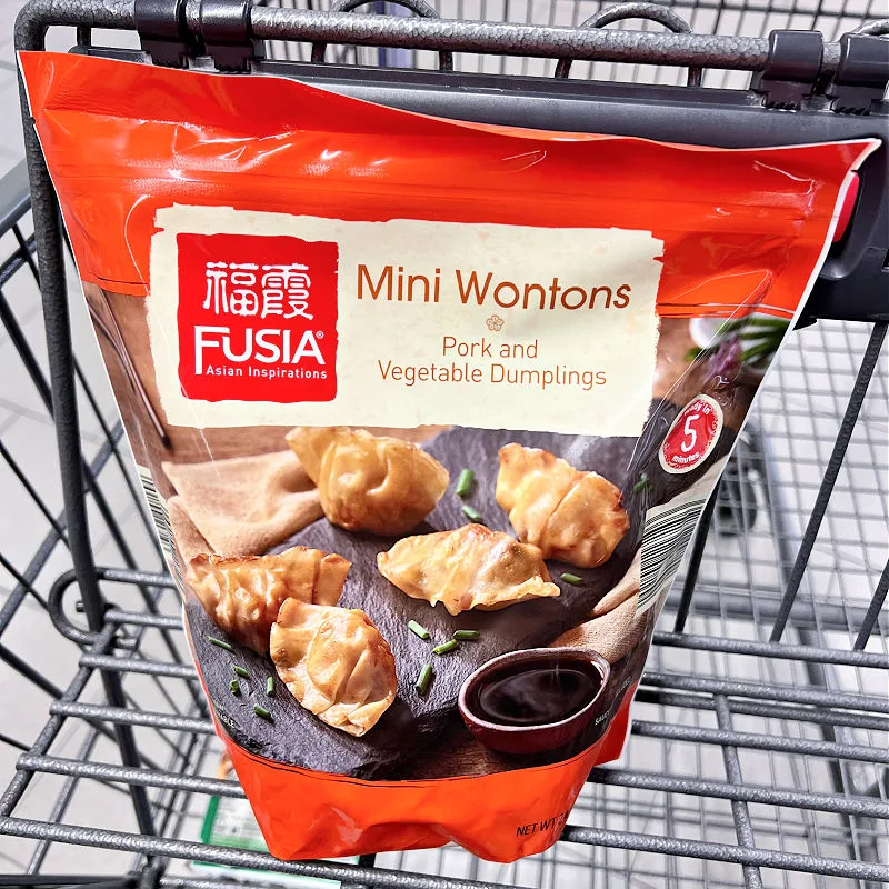 mini wontons from aldi