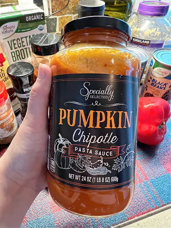 pumpkin chipotle pasta sauce