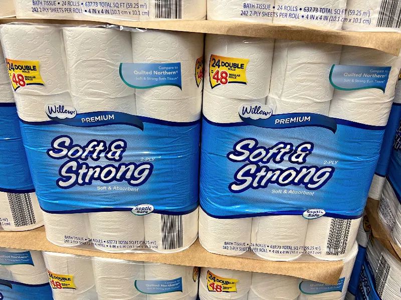 willow soft & strong toilet paper