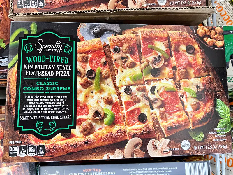 wood-fired flatbread pizza