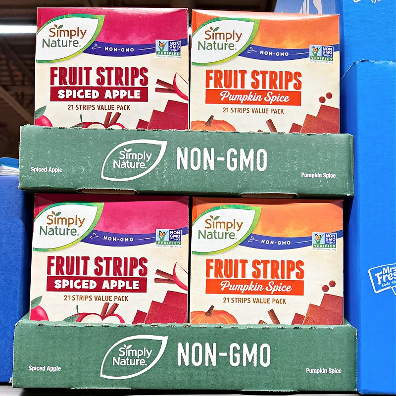 pumpkin spice fruit strips