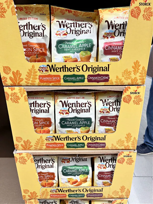 pumpkin spice werther's caramels