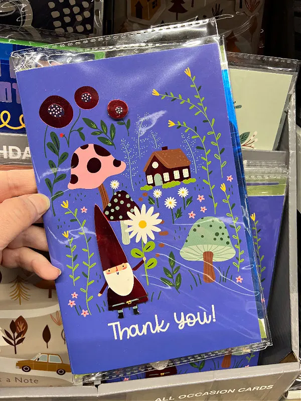 greeting cards at aldi