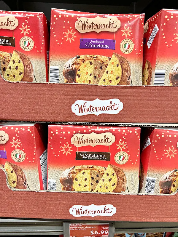 panettone at aldi