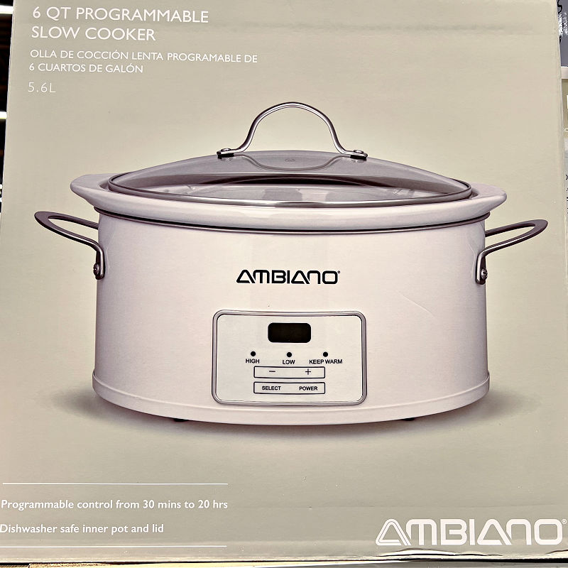 Aldi Specialbuys - Ambiano Triple Slow Cooker - Eat drink and Three merry!  