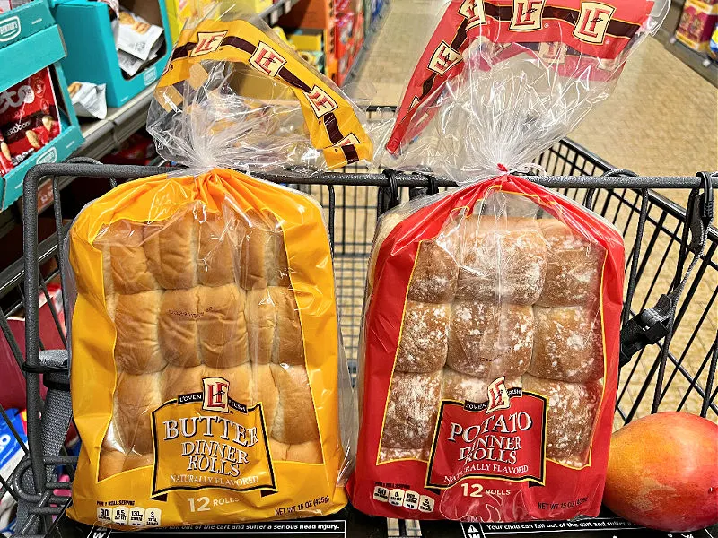 dinner rolls at aldi