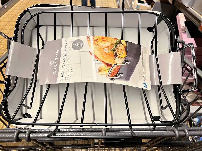 aldi roasting pan with rack