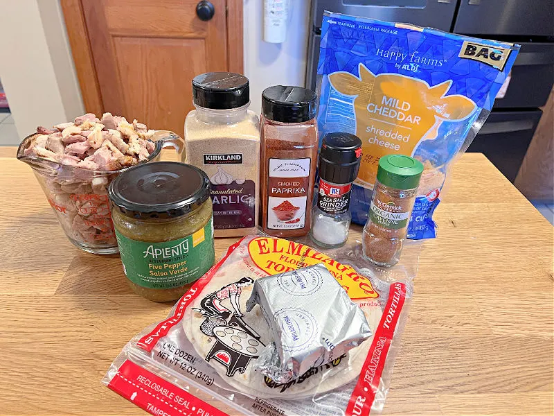 leftover turkey tacos ingredients