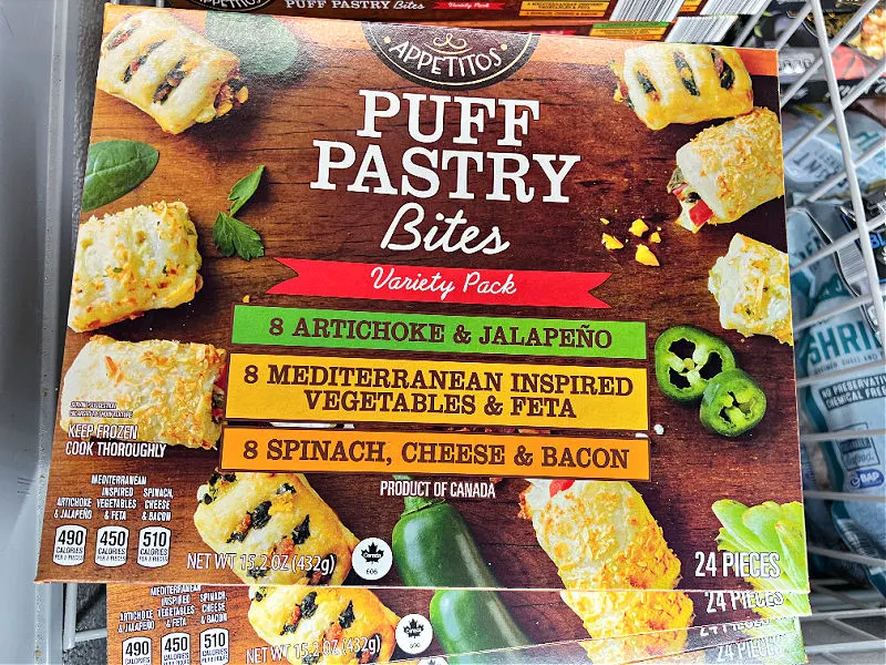 puff pastry bites