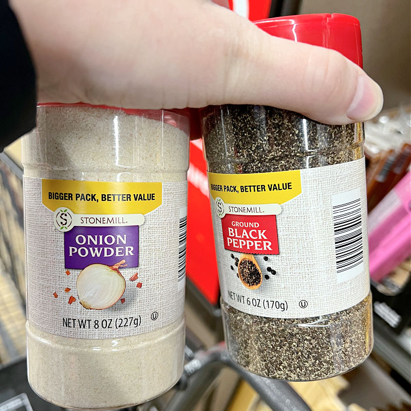 value size spices