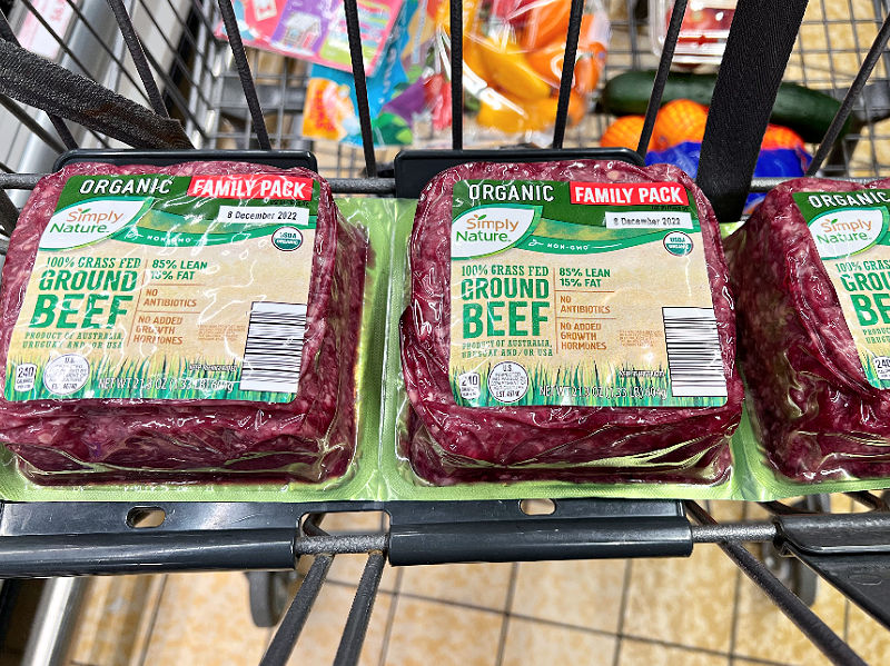 family pack organic ground beef