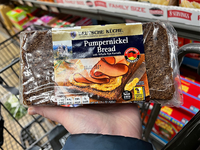 german pumpernickel  bread