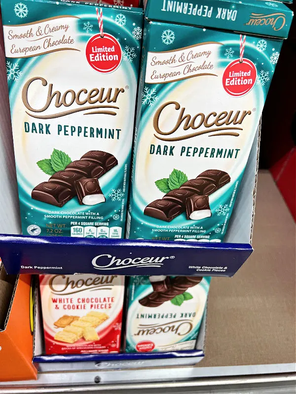 holiday choceur chocolate bars