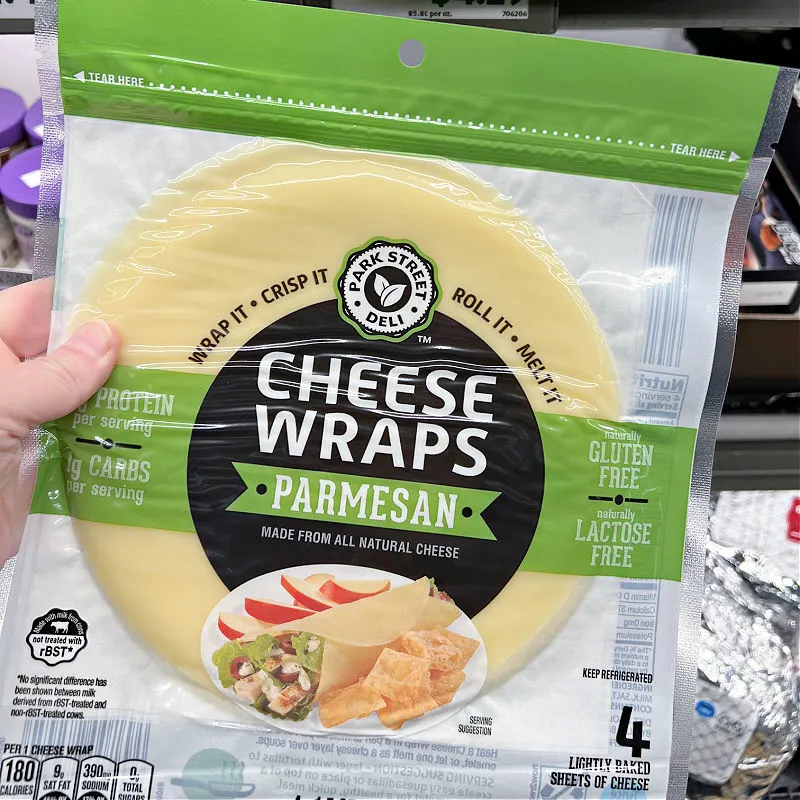 aldi parmesan cheese wraps