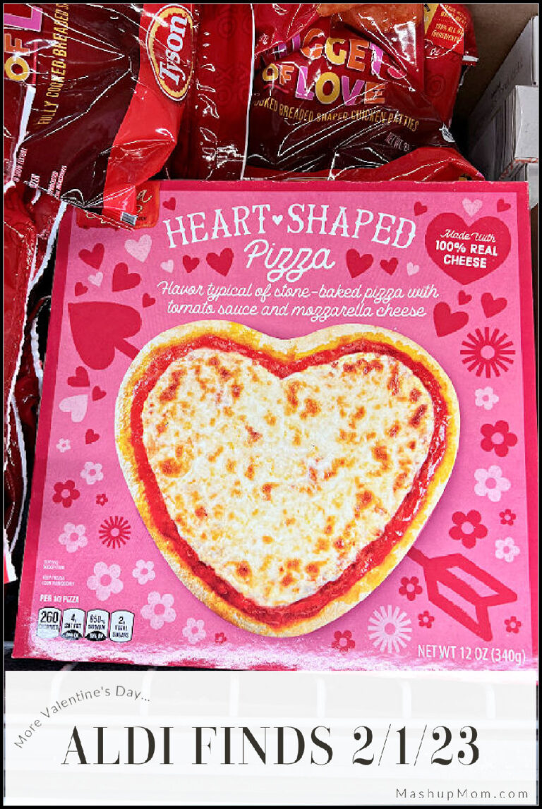 Heart shaped pizza, anyone? ALDI Finds week of 2/1/23