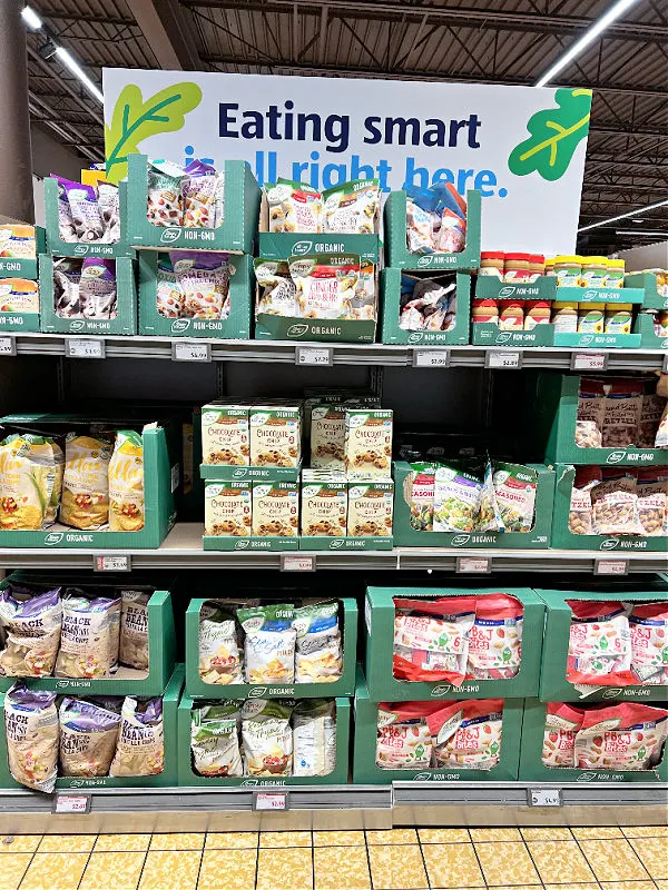 eating smart endcap