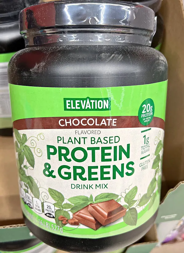 elevation plant based protein at aldi