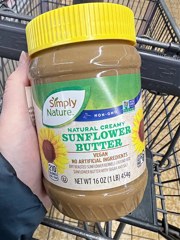 sunflower butter at aldi