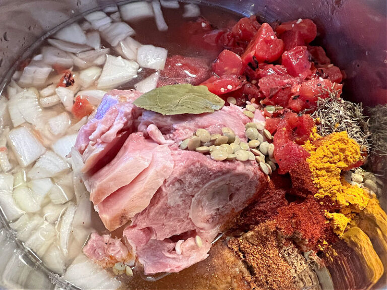 Ham Bone & Lentil Stew