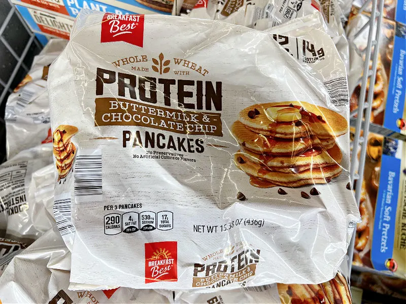 breakfast best protein pancakes at aldi
