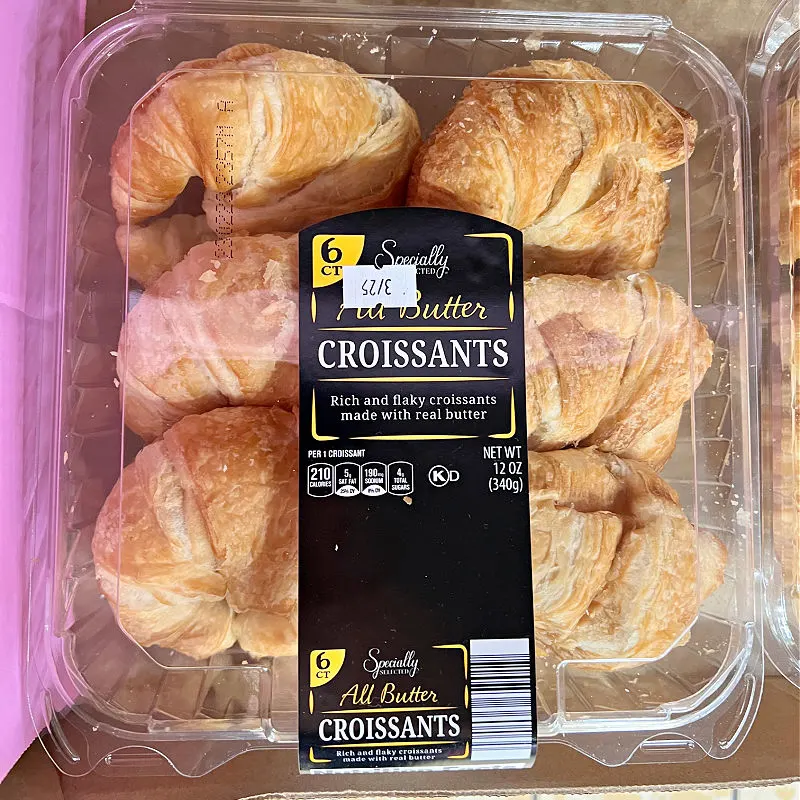 butter croissants