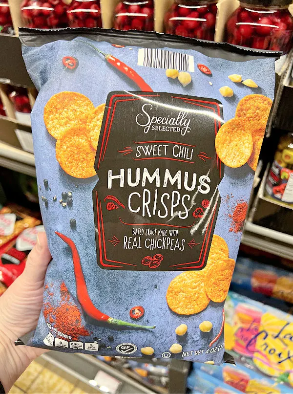 hummus crisps