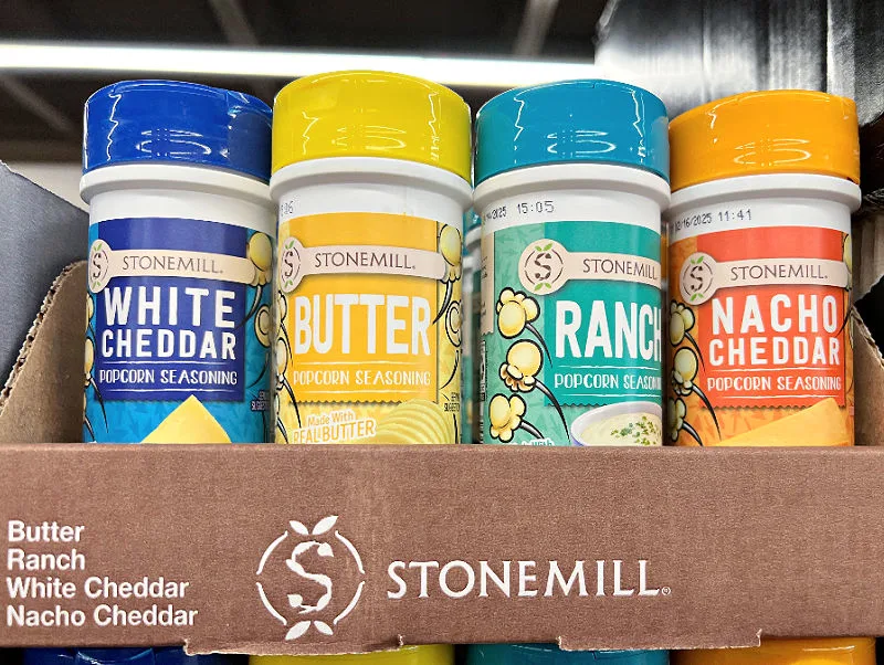 stonemill popcorn seasoning at aldi