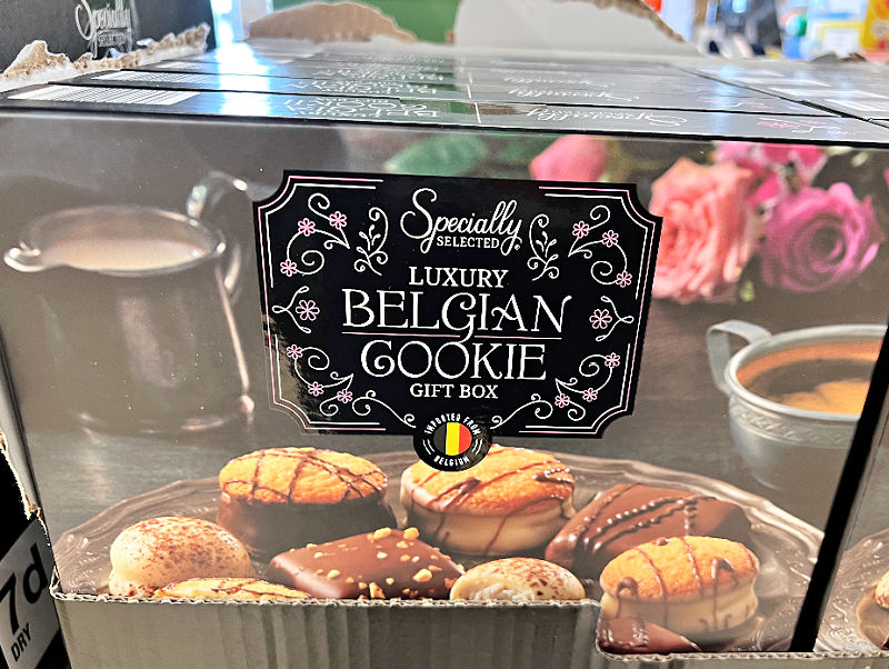 belgian cookie gift box