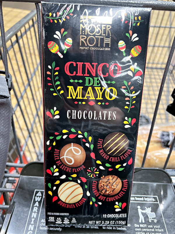 box of cinco de mayo chocolates