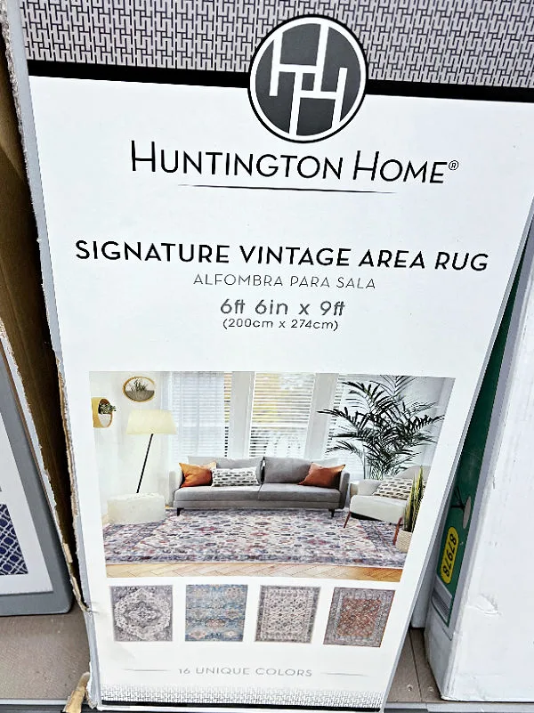 signature vintage area rug