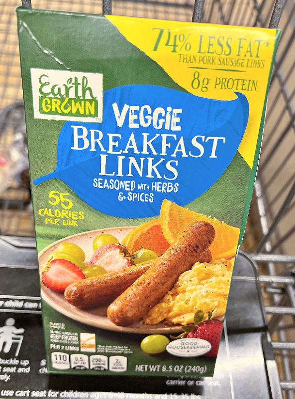 veggie breakfast links